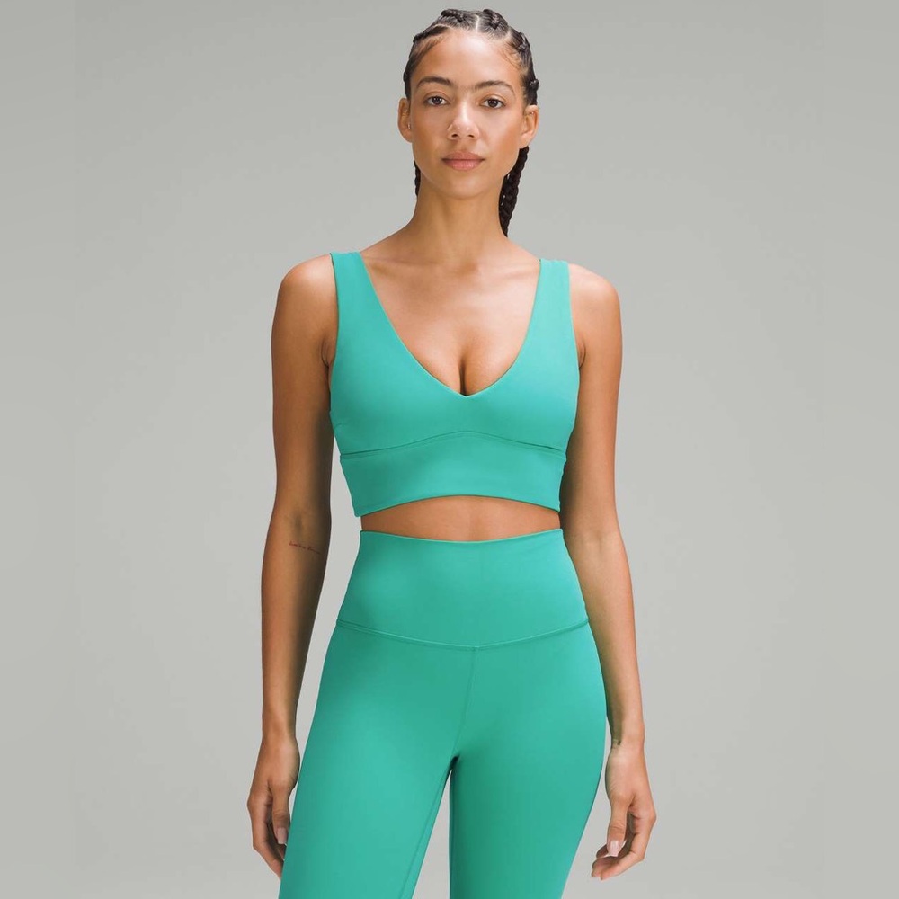D - Lululemon Align V-Neck Bra *Light Support, C/D Cup
Kelly Green